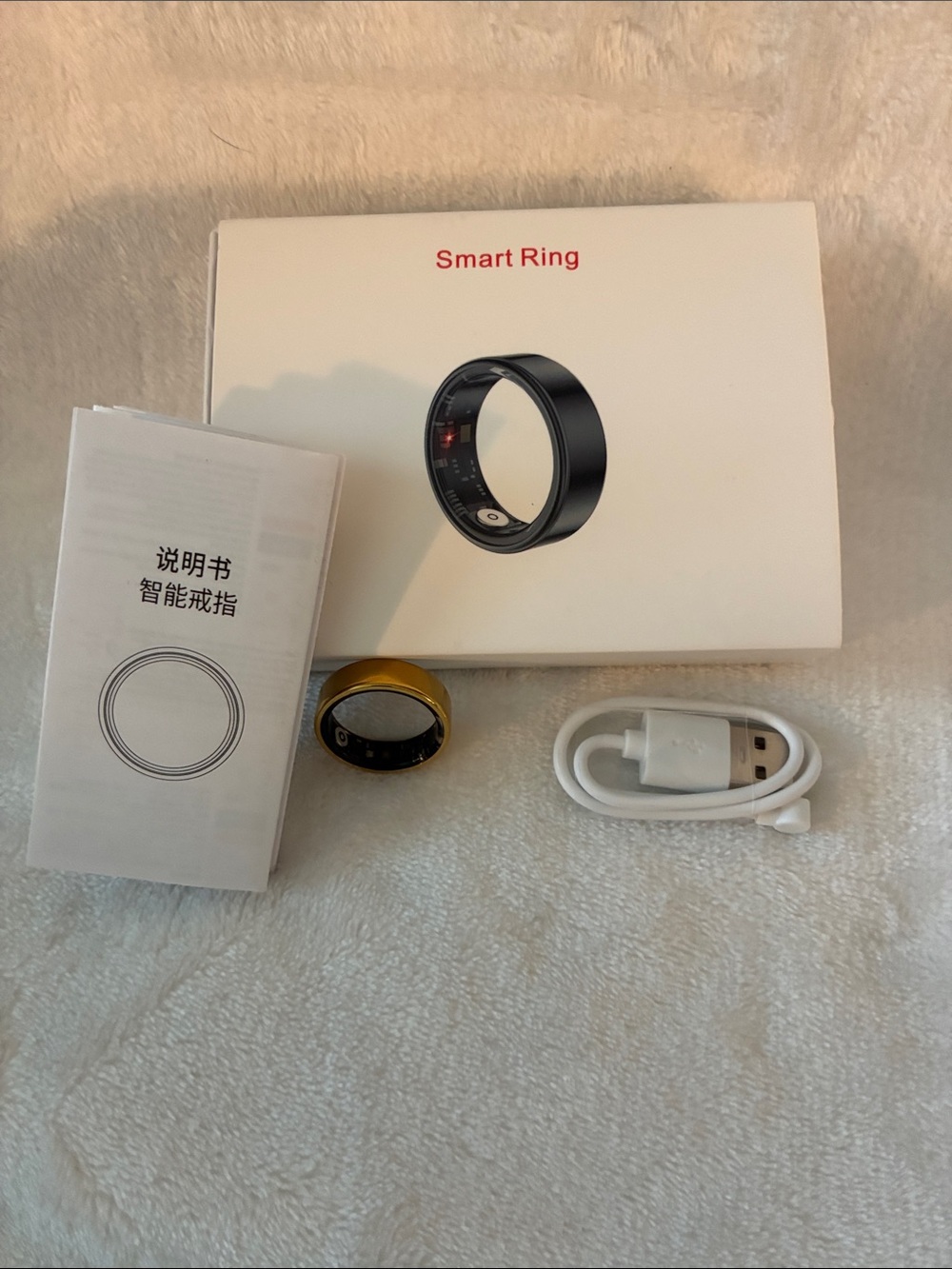 Smart Ring Wearable - Gold Size 10
